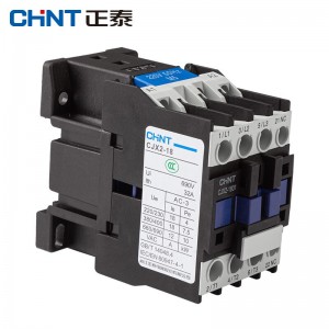 正泰（CHNT）CJX2-1801 220V 交流接触器 18A接触式继电器