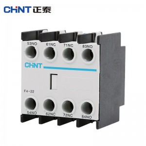 正泰（CHNT）F4-22 交流接触器辅助触头 配CJX2 CJX4 LC1用