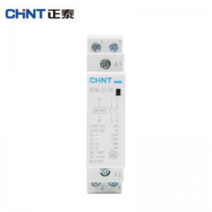 正泰（CHNT）NCH8-25/20 二常开25A 220/230V 家用小型单相交流接触器