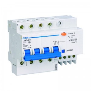 正泰（CHNT）小型漏电保护器 漏保空气开关 总闸开关 DZ47LE-63 4P C50 30mA 