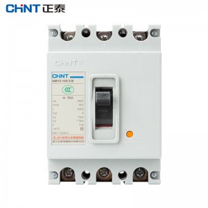 正泰（CHNT）NM10-100/330 50A 塑壳断路器 过载短路保护空气开关 3P