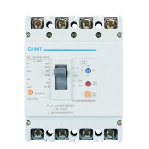 正泰（CHNT）塑壳漏电断路器 三相四线漏电保护器 NM1LE-125S/4300A 100A 100.200.300mA
