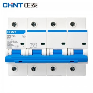 正泰（CHNT）NXB-125-4P-D80 家用空气开关 过载空气开关 DZ47升级款小型断路器