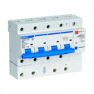 正泰（CHNT）漏电保护器 漏保空气开关 总闸开关 DZ47LE升级款 NXBLE-125 4P D80 30mA