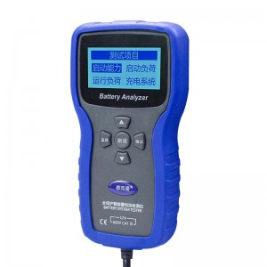 泰克曼 蓄电池检测仪汽车电瓶寿命测试仪蓄电池内阻电压测量仪 TM2015A黑白屏(12V/24V)