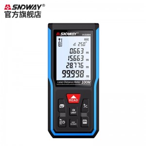 深达威（SNDWAY）激光测距仪 红外线电子尺 高精度激光尺  H-D100A(100米锂电语音）