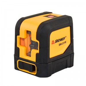 深达威(SNDWAY)SW-333R红外线自动打线激光平水贴地仪贴墙仪红光12线(锂电直充/自动找平) 