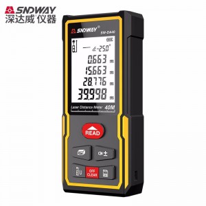 深达威激光测距仪红外线高精度手持量房仪 100米SW-DS100