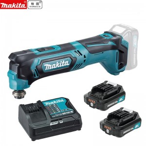 牧田/MAKITA TM30DSAE锂电池充电式多功能切割打磨机170W 12V2.0AH两电一充