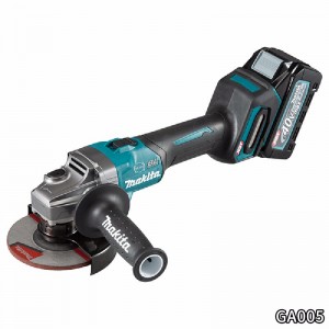 日本牧田充电式锂电池角磨机GA005G无线125mm角向磨光机013G锂40V大功率电动工具抛光机 GA013GZ裸机(扳机开关）