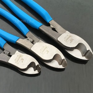 百锐电缆钳 电线剪线剥线钳 电子剪带压线寸寸寸 BT1143/6寸带压线 