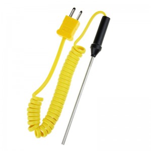 胜利仪器通用附件 K型温度探头 -40°～1300°温度表测温探头 TP03