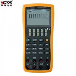 胜利仪器(VICTOR) 过程仪表校验仪 电压电流信号发生器 模拟变送器 VC11+【V/mA校验仪】