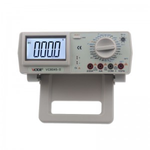 胜利仪器（VICTOR）台式万用表高精度数字万用表带频率真有效值多用表 VC8045-Ⅱ 标配现货