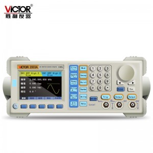 胜利仪器(VICTOR) 函数信号发生器 任意波形发生器 频率计 方波脉冲信号源 正弦波 VC2003A 双通道DDS