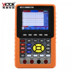 胜利仪器(VICTOR) VC2061 双通道数字彩色示波器 60MHZ带宽