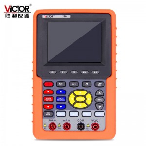 胜利仪器(VICTOR) VC220 双通道数字彩色示波器 20M