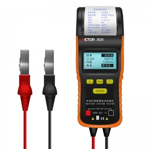 胜利仪器（VICTOR）VC3012系列汽车蓄电池检测仪蓄电池测试仪蓄电池容量检测仪电瓶电量检测仪 VC3026