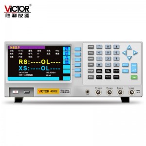 胜利仪器(VICTOR) VC4092E LCR数字电桥测试仪元器件电容电感电阻测量仪