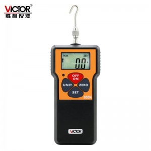 胜利仪器(VICTOR) 数显式推拉力计推力计测力计拉力器 VC500N【500牛】