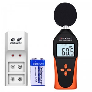 胜利仪器（VICTOR）VC824C 分贝计噪音测试仪声级低频噪音分贝计充电套装
