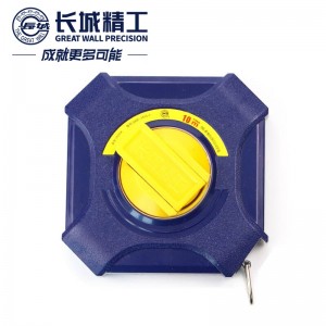 长城精工 皮卷尺 15-1系列进口玻纤尺 纤维皮尺 10米 102501 