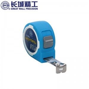 长城精工卷尺 2米 背面可擦试写字板迷你钢卷尺 防水加厚圈尺 010642 