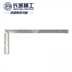 长城精工 钢角尺 不锈钢角尺加厚高精度90度直角尺 500mm 130150