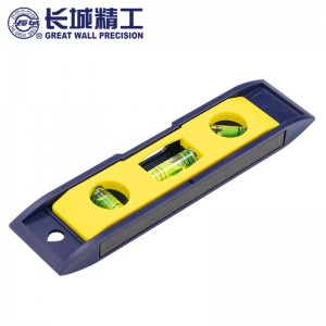 长城精工水平尺小型便携式迷你实心防摔高精度家用平水尺 150mm 173960 