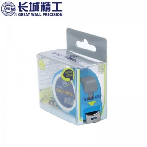 长城精工卷尺 2米 背面可擦试写字板迷你钢卷尺 防水加厚圈尺 680042 