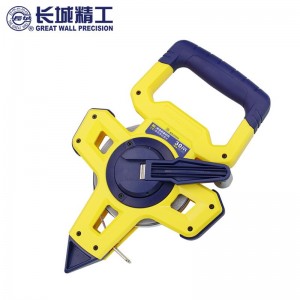 长城精工30米卷尺 高精度防水耐磨工程尺子 J23长钢卷尺 072313 