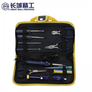 长城精工 电讯组合工具 电工工具箱套装 家用维修工具组套 13件 401013