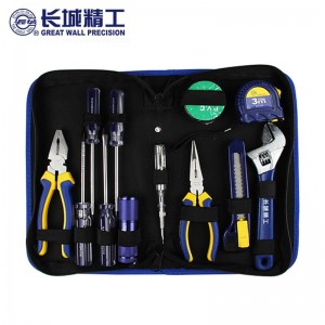 长城精工 家用工具套装 家庭用维修组合工具 13件 409013