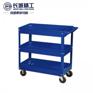 长城精工 工具车 工具柜不锈钢冷轧板多功能车间汽车维修用工具车 425306 