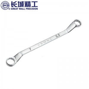 长城精工 双梅扳手 双头梅花扳手 眼睛扳手 硬度高 5.5-7mm 311106 