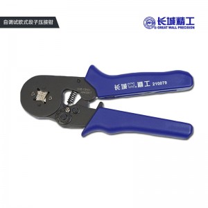 长城精工 自调式欧式段子压接钳 压线钳 210079