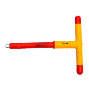 长城（THE GREAT WALL） 双色VDE绝缘T型扳手 361201 200mm 