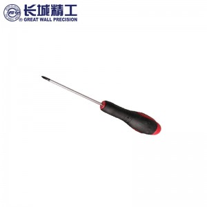 长城精工 十字螺丝刀 工业级旋具螺丝批 改锥 改刀 3-75mm 3英寸 272633 