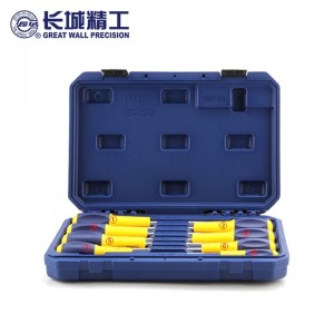 长城精工 花型螺丝刀套装   带磁性工业级改刀 8件套 288708