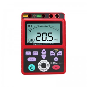 希玛AR3127 高压兆欧表 数字摇表 欧姆表 便捷式绝缘电阻测试仪