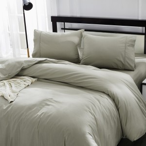 IBAMA 100%全棉四件套床上用品套件床单床笠枕套床品